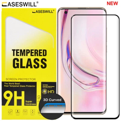 For Xiaomi Mi 12 12X 11 Note 10 Pro Full Glue 3D Tempered Glass Screen Protector - Image 1 of 4