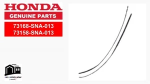 Honda OEM 73168-SNA-013 73158-SNA-013 CIVIC Molding L&R Drip Side Set From Japan - Picture 1 of 24