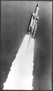 Raumfahrt Luftwaffe Titan 3C Rakete Jungfernflug 1965 Original Pressefoto - Bild 1 von 2