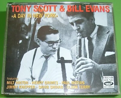Tony Scott & Bill Evans - A Day In New York (CD) 1991 | Five, Tenderly,... - Bild 1 von 4