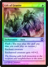 Gift of Granite FOIL Future Sight NM White Common MAGIC MTG CARD ABUGames