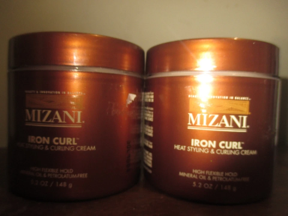2x Mizani Iron Curl Heat Styling Curling Cream 5.2oz *RARE - Image 1 of 1