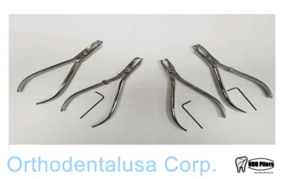 ORTHODENTALUSA SET THERMAL Plastic PLIERS Thermoforming HILLIAR Orthodontic