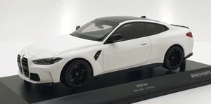 Minichamps 1/18 Scale Diecast 155 020122 - 2020 BMW M4 - White - Picture 1 of 5