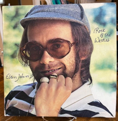 Elton John Rock Of The Westies Vinyl 1975 MCA-2163, Pre-owned VG Condition. Foto 1 de 4