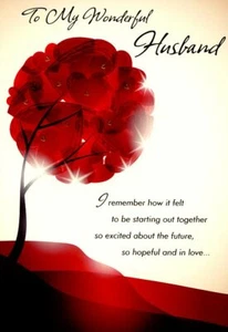 To My Wonderful Husband - Valentines Greeting Card - 22224 - Picture 1 of 2