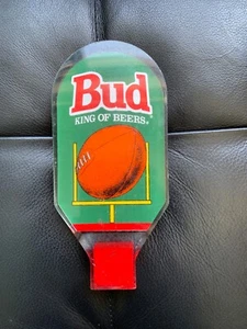 VINTAGE - BUD KING OF BEERS - ZAPFHAHNGRIFF - FUSSBALL - ACRYL 6,5" - Bild 1 von 3