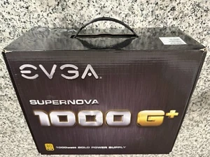 EVGA SuperNOVA 1000 G1+ 1000W 80 Plus Gold PSU – Used Original Box & All Cables - Photo 1/8
