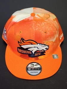 New Denver Broncos New Era Ink Dye 2022 On-Field 9FIFTY Snapback Hat NFL Cap - Picture 1 of 19
