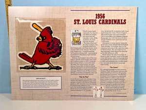 Cooperstown Collection: 1956 St. Louis Cardinals Baseball Patch & Catalog Page - Picture 1 of 3