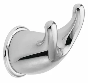 MOEN Mason Double Robe Hook in Chrome YB8003CH - Picture 1 of 7