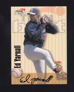 1998 Team Best Ed Yarnall Autograph Burlington Bees - Picture 1 of 2