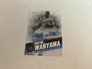 2022 Topps MLS Soccer VICTOR WANYAMA Auto Autograph - Picture 1 of 1