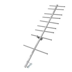 YAGI Antenna Silver 9 Elements UHF 350-500Mhz Mobile Radio Repeater Base Station - Picture 1 of 4