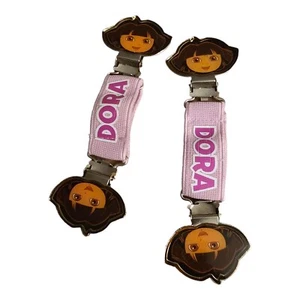 Dora the Explorer Toddler Girls Baby Mitten Clips for Gloves - Picture 1 of 2