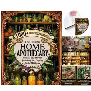 The Holistic Home Apothecary 1000 Forgotten Remedies: Natural & Herbal Solutions - Picture 1 of 3