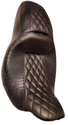 2011-2021 Harley Davidson Street/Road Glide Replacement Seat Cover Black Stitch - Image 1 of 4