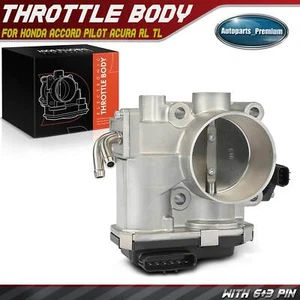 Cuerpo acelerador de inyección de combustible con sensor TPS para Honda Accord Pilot Acura RL TL - Imagen 1 de 9