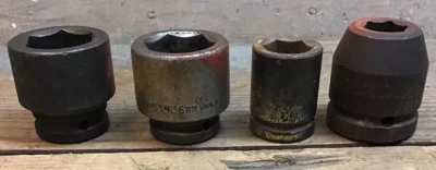 Lot Of 4 Sockets~3/4” & 1” Drive, 6 Point Standard Length, Proto Etc. (C) - Image 1 of 4