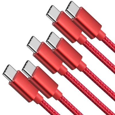 Paquete de 3 cables de carga rápidos tipo C USB-C originales para iPhone 16 15 Pro Max Foto 1 de 4