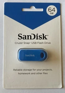 PENDING SALE—- SanDisk Cruzer Snap 64GB USB Flash Drive - Afbeelding 1 van 2