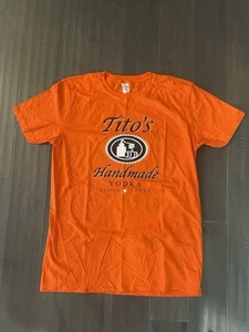 Tito's Handmade Vodka T-Shirt - ORANGE - GRÖSSE LARGE - Bild 1 von 6