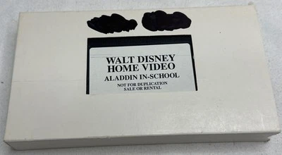 Walt Disney Aladdin In-School VHS documentary - Image 1 of 3