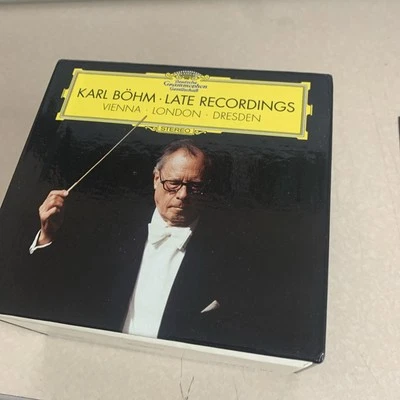Karl Böhm Bohm Late Recordings Vienna - London - Dresden 23-CD Foto 1 de 3