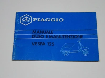 PIAGGIO VESPA 125 COSA MANUALE USO E MANUTENZIONE - Immagine 1 di 4