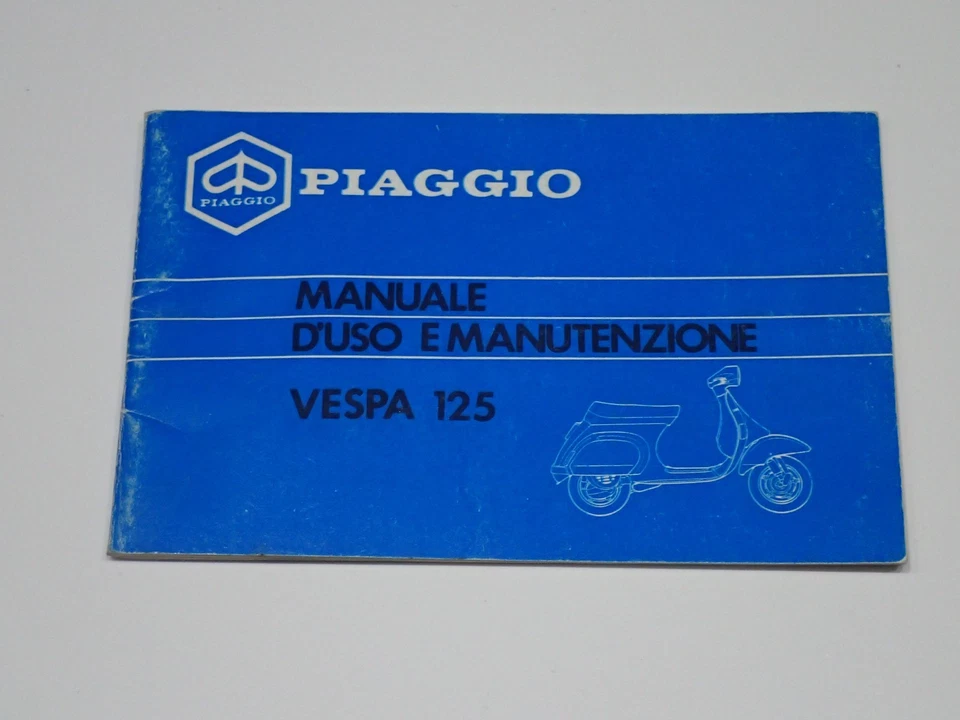 PIAGGIO VESPA 125 COSA MANUALE USO E MANUTENZIONE - Immagine 1 di 4