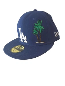 Raro cappello da notte in pensione LA Dodgers aderente Taco con etichetta fantastica aggiunta - Foto 1 di 6