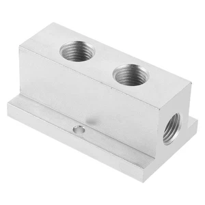 Bloque de distribución de aire divisor de flujo de gas válvulas de colector de división neumáticas y - Imagen 1 de 12