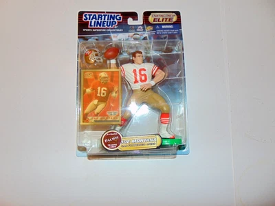 Figura Joe Montana Starting Lineup Elite San Francisco 49ers NFL 2000 con TARJETA NUEVO Foto 1 de 4