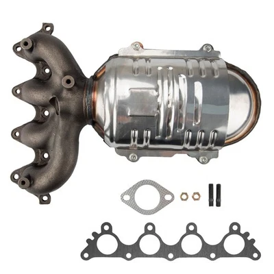 Conversor catalítico dianteiro para 2006 2007-2011 Hyundai Accent Kia Rio Rio Rio5 1.6L - Imagem 1 de 4