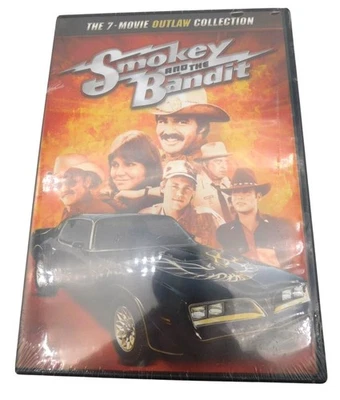 SEALED Smokey and the Bandit 7 Movie Outlaw Collection DVD Set NEW Burt Reynolds - Image 1 of 3