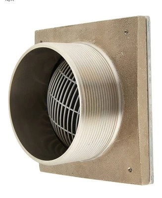 Newport Latón 277-02 Drenajes Decorativos 6" Ducha Drenaje Garganta... Foto 1 de 4