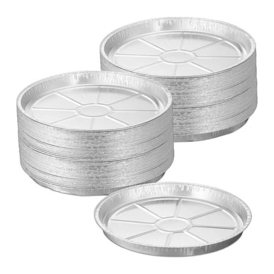 Aluschalen rund Kuchenform Alu Backform Grillschale Linzertortenform 100er Set - Bild 1 von 4