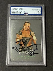 SHAWN MICHAELS 2008 TOPPS WWE HERITAGE CHROME A&G SIGNED AUTO CARD PSA/DNA - Picture 1 of 3