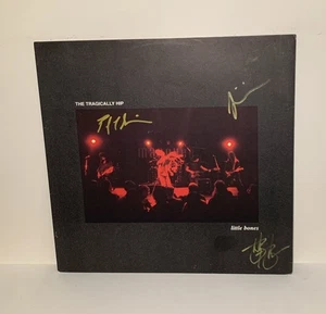 The Tragically Hip Autographed Little Bones RARE Original 1991 12’ UK Vinyl - Picture 1 of 4