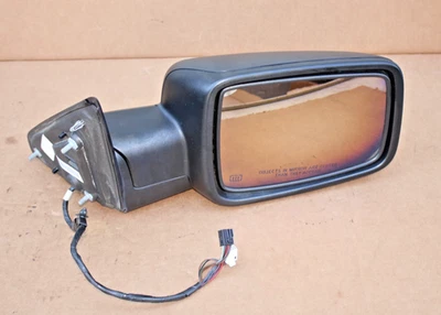 Espelho de porta com visão lateral OEM para 2013 Ram 1500 preto direito aquecido - Imagem 1 de 4