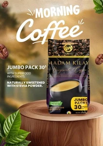 Slimming-K Original💯% Coffee JUMBO PACK 30 Sachets x 21g Each - Picture 1 of 3