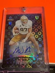 2023 PANINI LUMINANCE MICHAEL MAYER NOTRE DAME ROOKIE AUTOGRAFO 25/25 ~ #117 - Foto 1 di 1