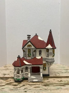 Dipartimento 56 Villaggio Neve Originale QUEEN ANNE VICTORIAN 51578 Ritirato - Foto 1 di 3