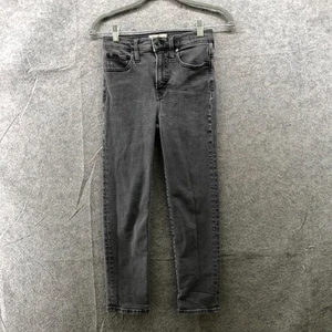 Madewell The Perfect Vintage Jean Womens 25 Petite Gray Wash Denim Cotton Blend - Picture 1 of 12