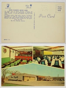 Queen Elizabeth Motor Hotel Oakville ONT Canada Multi-View Lounge Dining - Picture 1 of 1