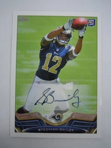 2013 Topps #202 Stedman Bailey Rookie Autogramme - Bild 1 von 2