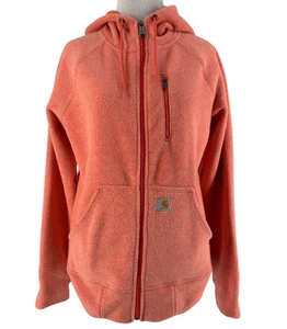 Carhartt Damen orange Kentwood Fleece Kapuzenjacke Größe Small 4/6 - Bild 1 von 5