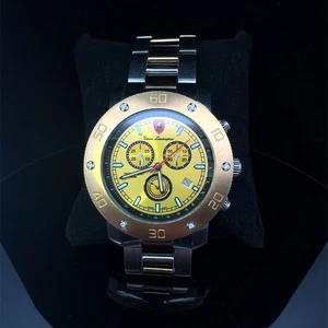 TONINO LAMBORGHINI UHR 7J-L1 CHRONOGRAPH 2 TONE WATCH DIAMOND BEZE (WCP030645) - Bild 1 von 8
