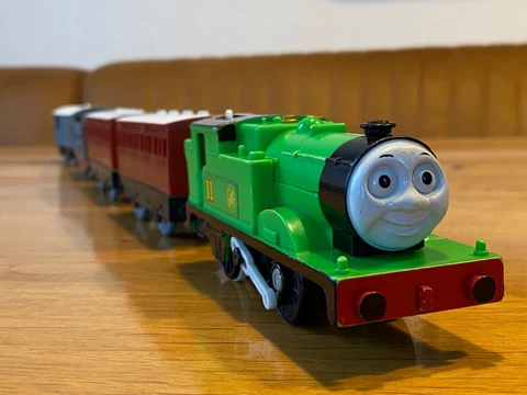 Tomy Trackmaster Plarail Thomas Oliver his Coaches Toad Trucks Japan Import Cover