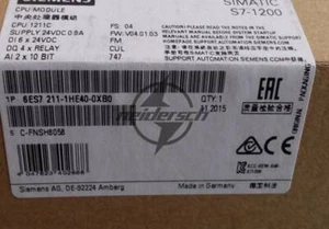 Siemens S7-1200 CPU 1211C 6ES7 211-1HE40-0XB0 6ES7211-1HE40-0XB0 New - Bild 1 von 1